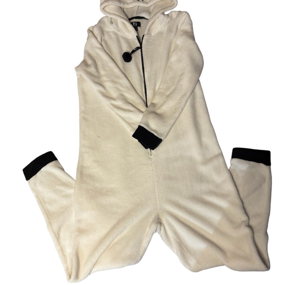 Essentials Plush White Snowman Onesie - Picture 2 of 5